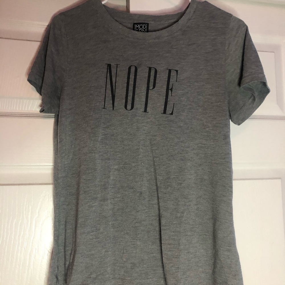 NOPE flown lounge t-shirt